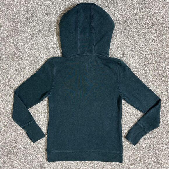 Wild Rye Hoodie Womens 4 Green Sherpa Lined Hood Snap Placket Thumbholes Casual - Picture 2 of 12